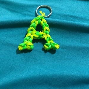 Letter keychain